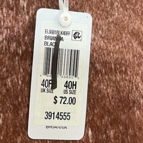 Elomi Brianna Lace Padded Half Cup Underwire Bra Black 40H - Picture 4 of 10